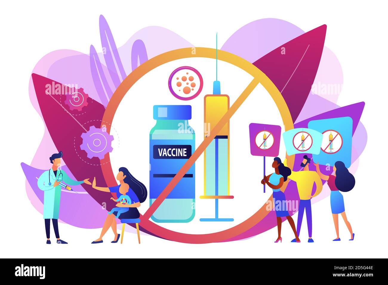 Problem refusal Cut Out Stock Images & Pictures - Alamy