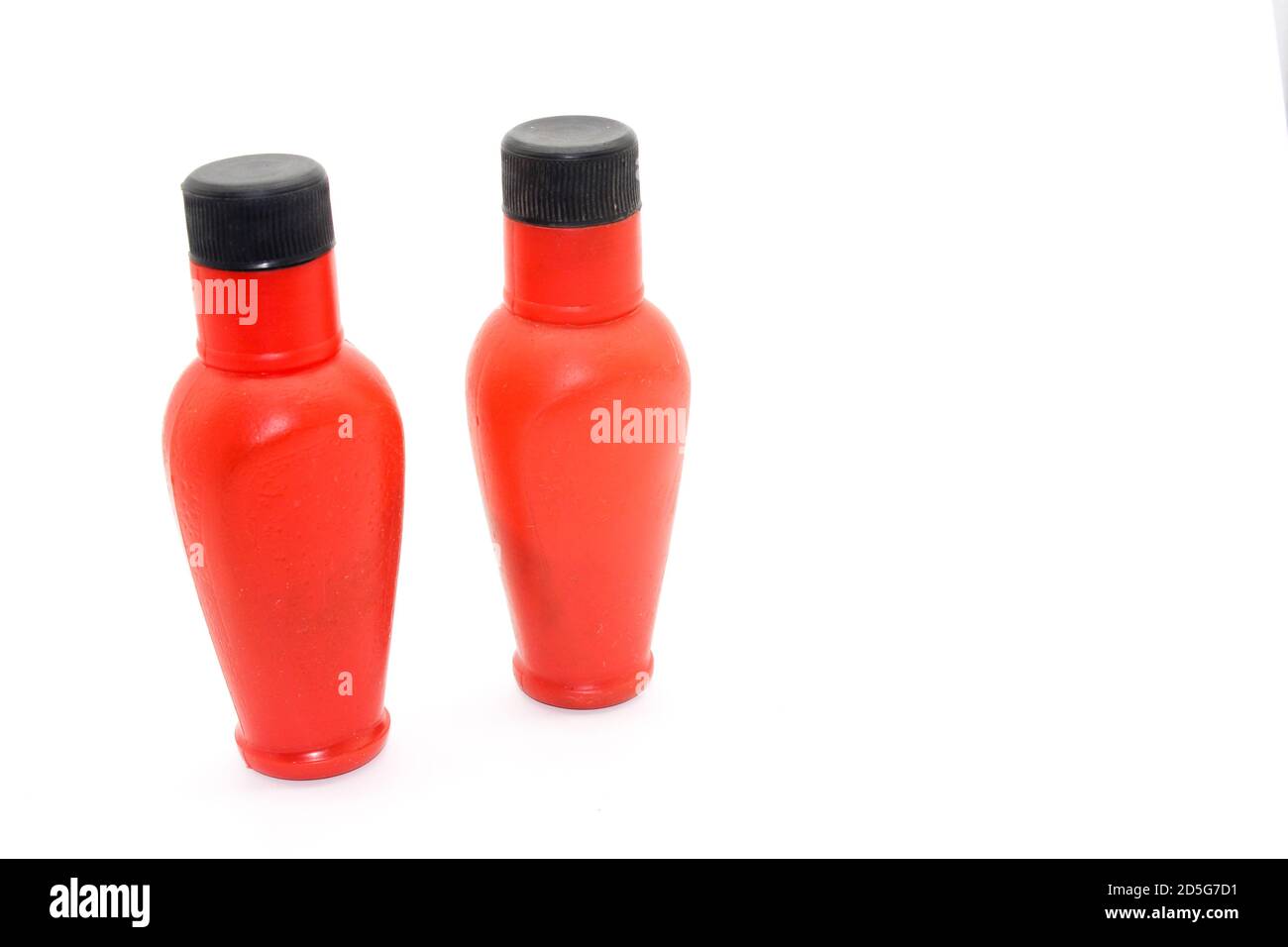 A picture of bottles on white background Stock Photo - Alamy