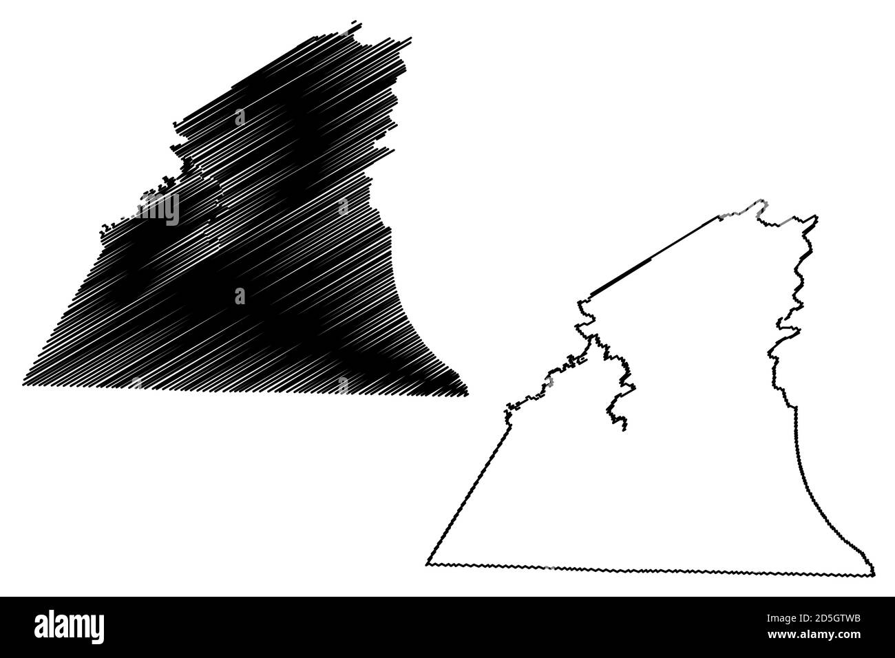 Map of mccreary Black and White Stock Photos & Images Alamy
