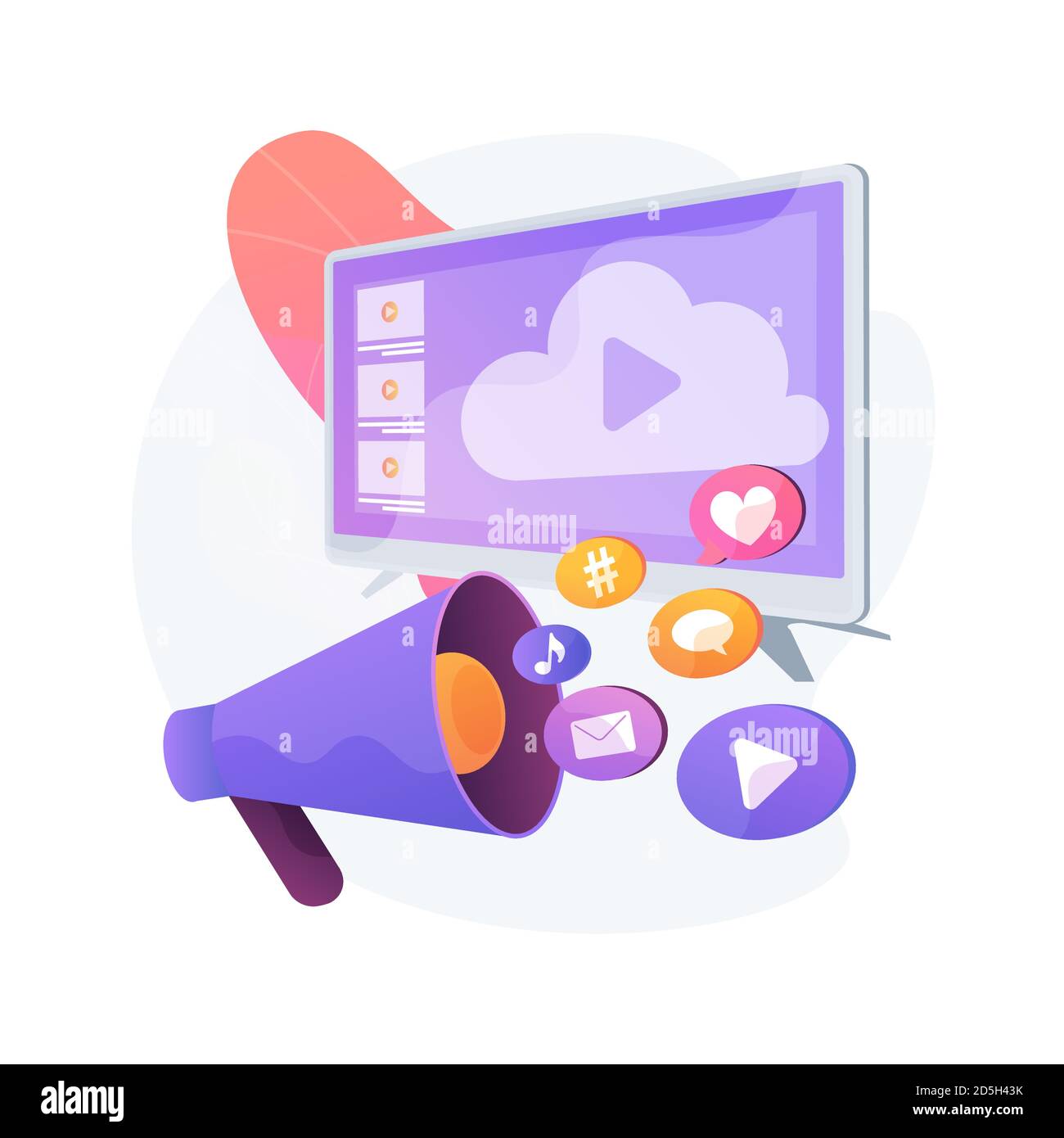 Online advertising vector concept metaphor Stock Vector Image & Art - Alamy