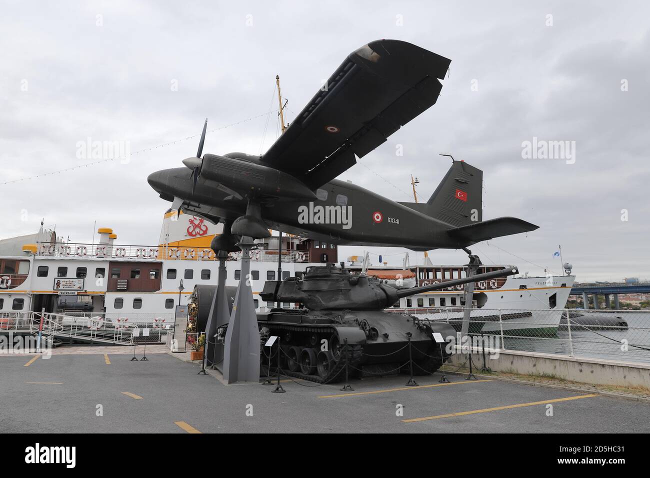 ISTANBUL, TURKEY - SEPTEMBER 20, 2020: Dornier Do 28 D-2 Skyservant in Rahmi M. Koc Industrial Museum. Koc museum is industrial Museum dedicated to hi Stock Photo