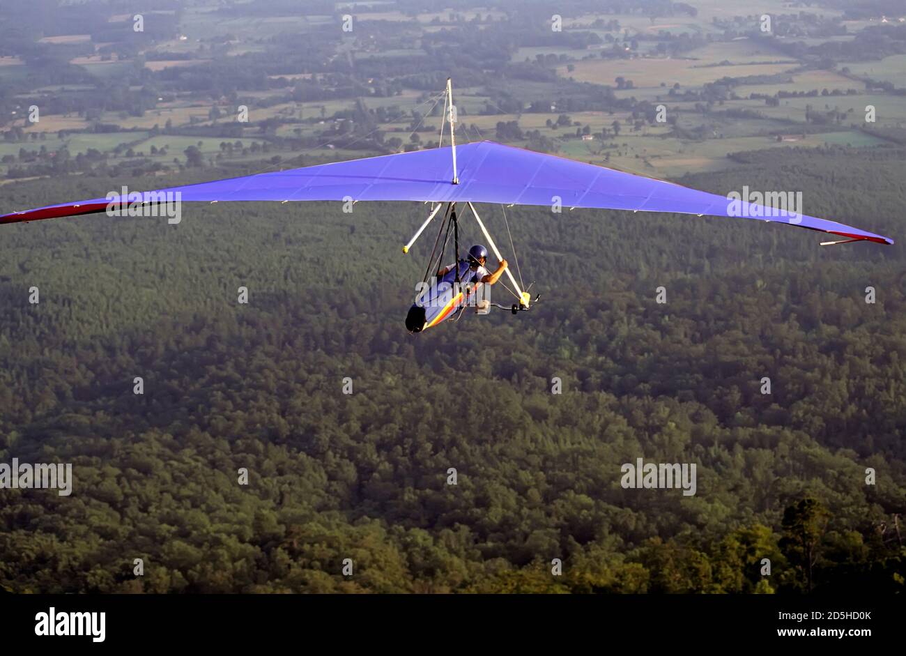 Hang gliding at Mt. Nebo State Park Arkansas Stock Photo Alamy