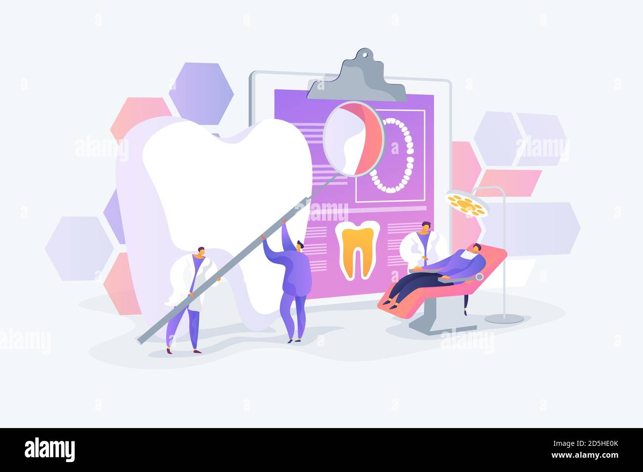 Private dentistry concept vector illustration Stock Vector Image & Art ...