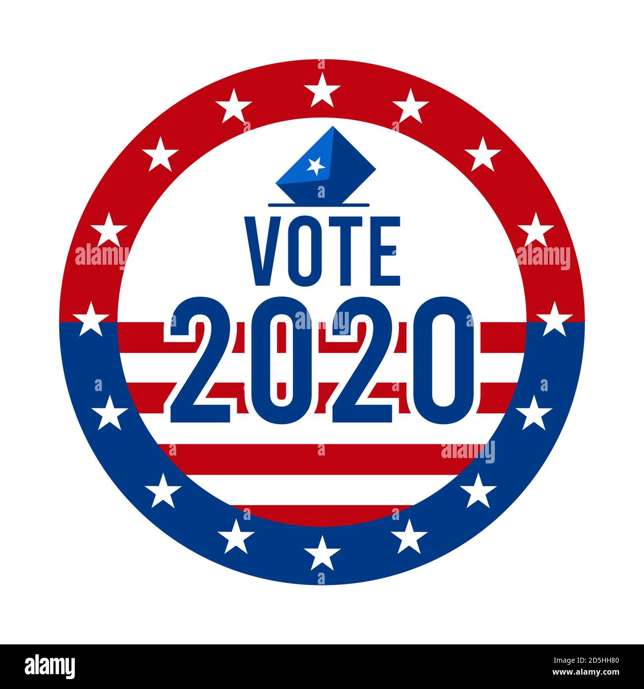 2020 Presidential Election Vote Badge - United States of America. USA ...