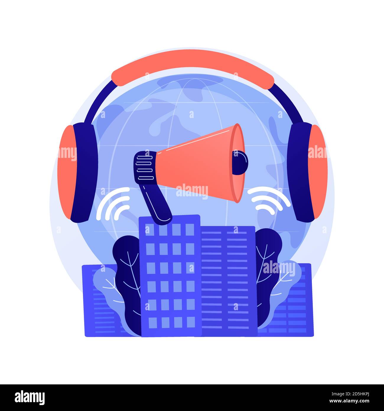 Noise Pollution Abstract Concept Vector Illustration Stock Vector Image Art Alamy
