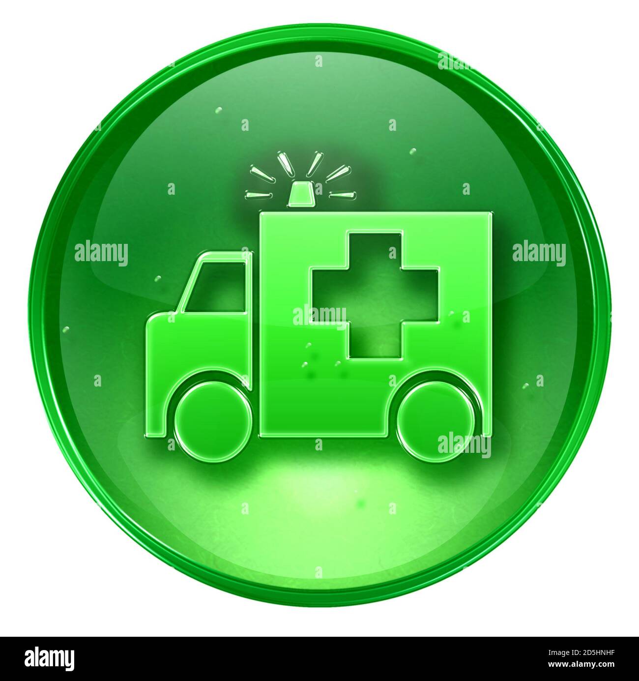 First aid icon green, isolated on white background Stock Photo Alamy