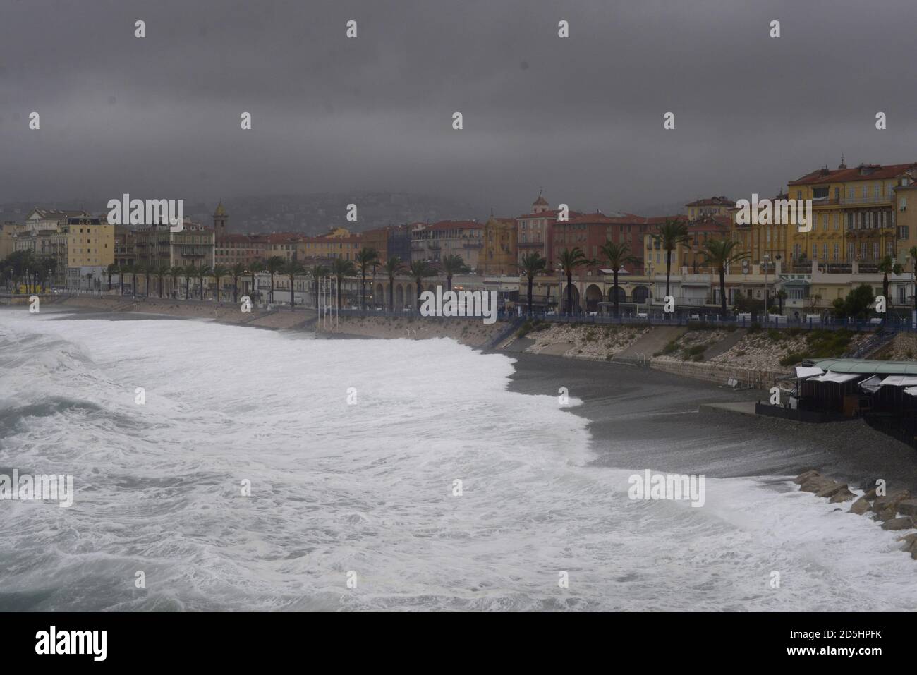 October 2nd, 2020 The storm Alex in the south of France Stock Photo - Alamy