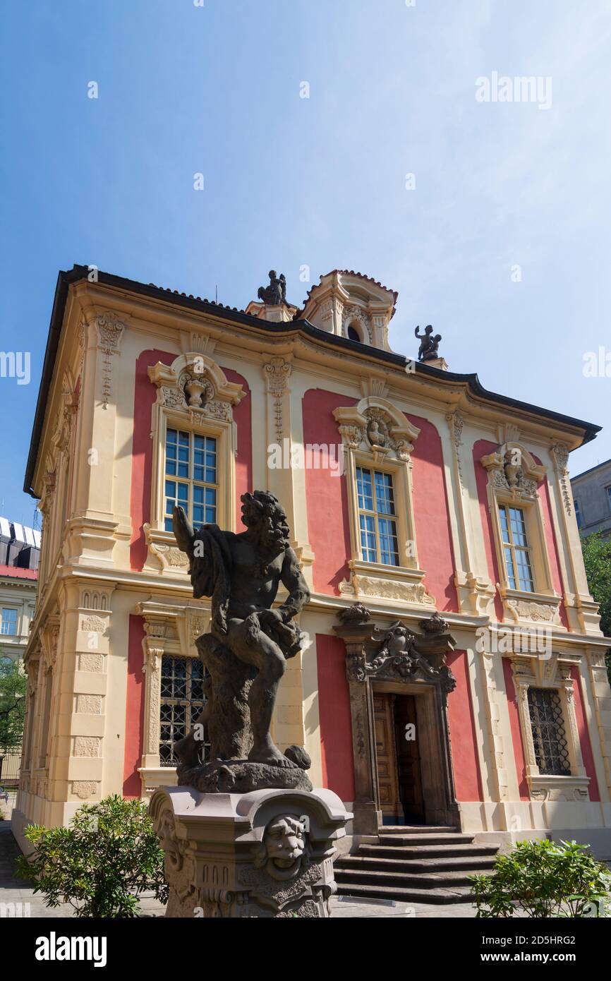 Praha: Antonin Dvorak Museum in Nove Mesto, New Town, Praha, Prag, Prague, Czech Stock Photo