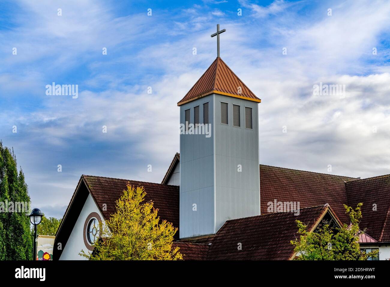 St. Joseph's Catholic Church, Langley, British Columbia, Canada Stock