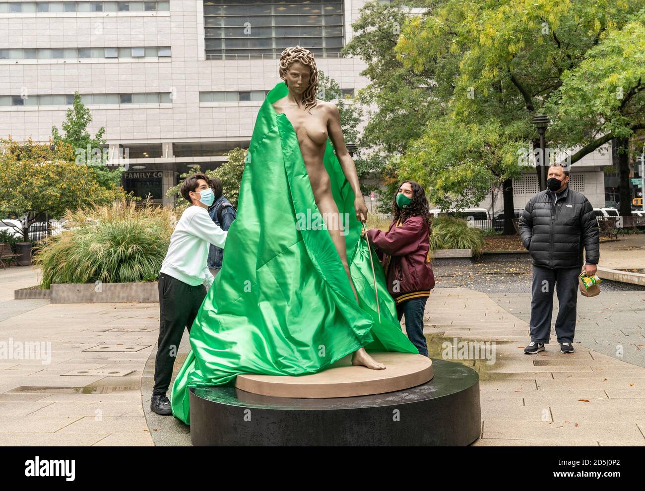 New York, United States. 13th Oct, 2020. Miles Donnell and Bek Andersen