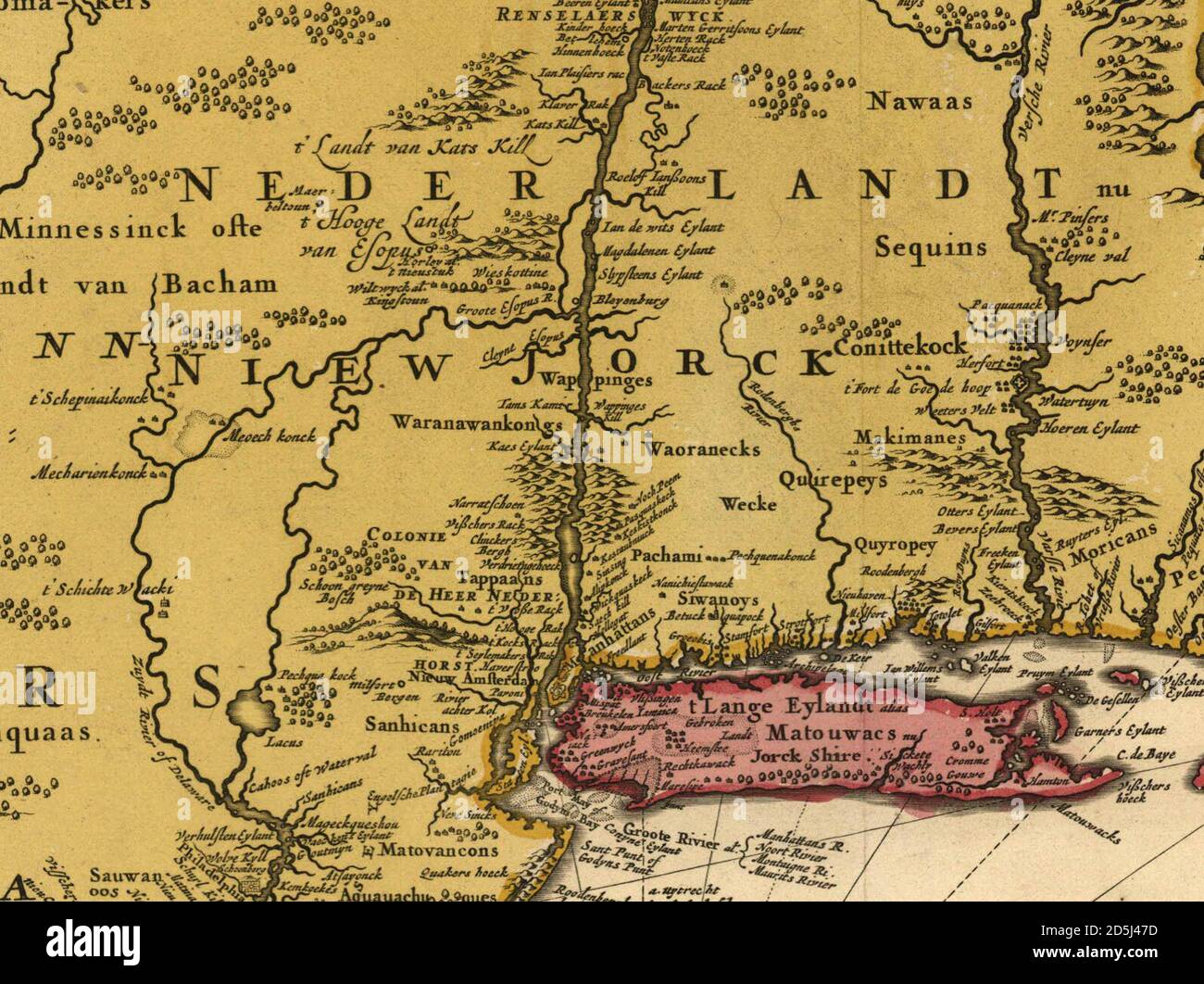 Amsterdam, 1685 Stock Photo