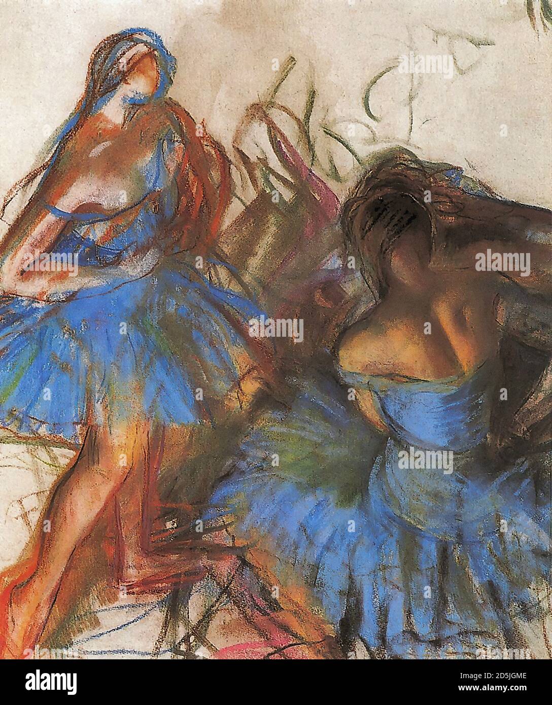 Serebriakova Zinaida Evgenievna - Blue Ballerinas - Russian School ...