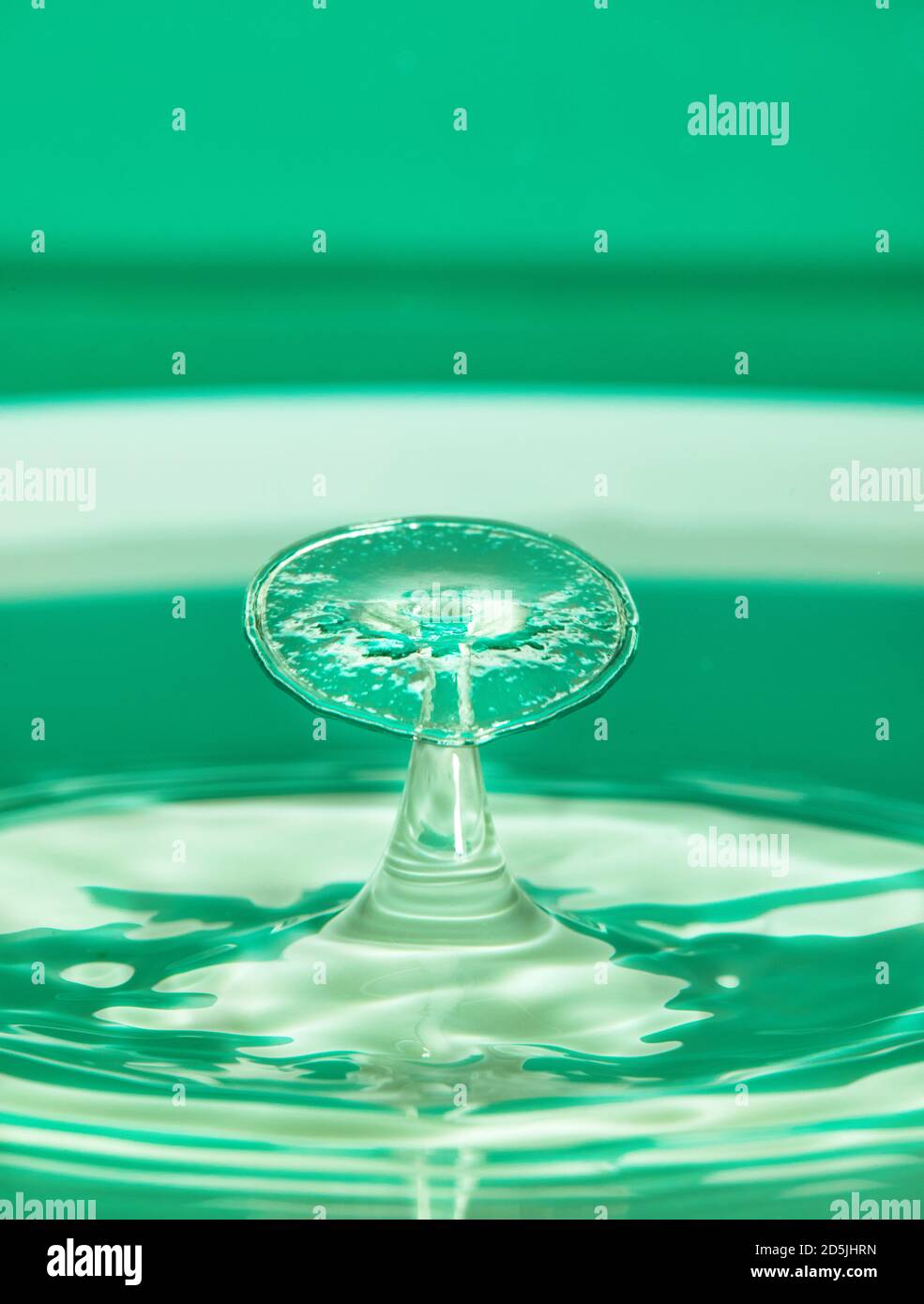 Abstract background of splash of color water, collision of colored ...