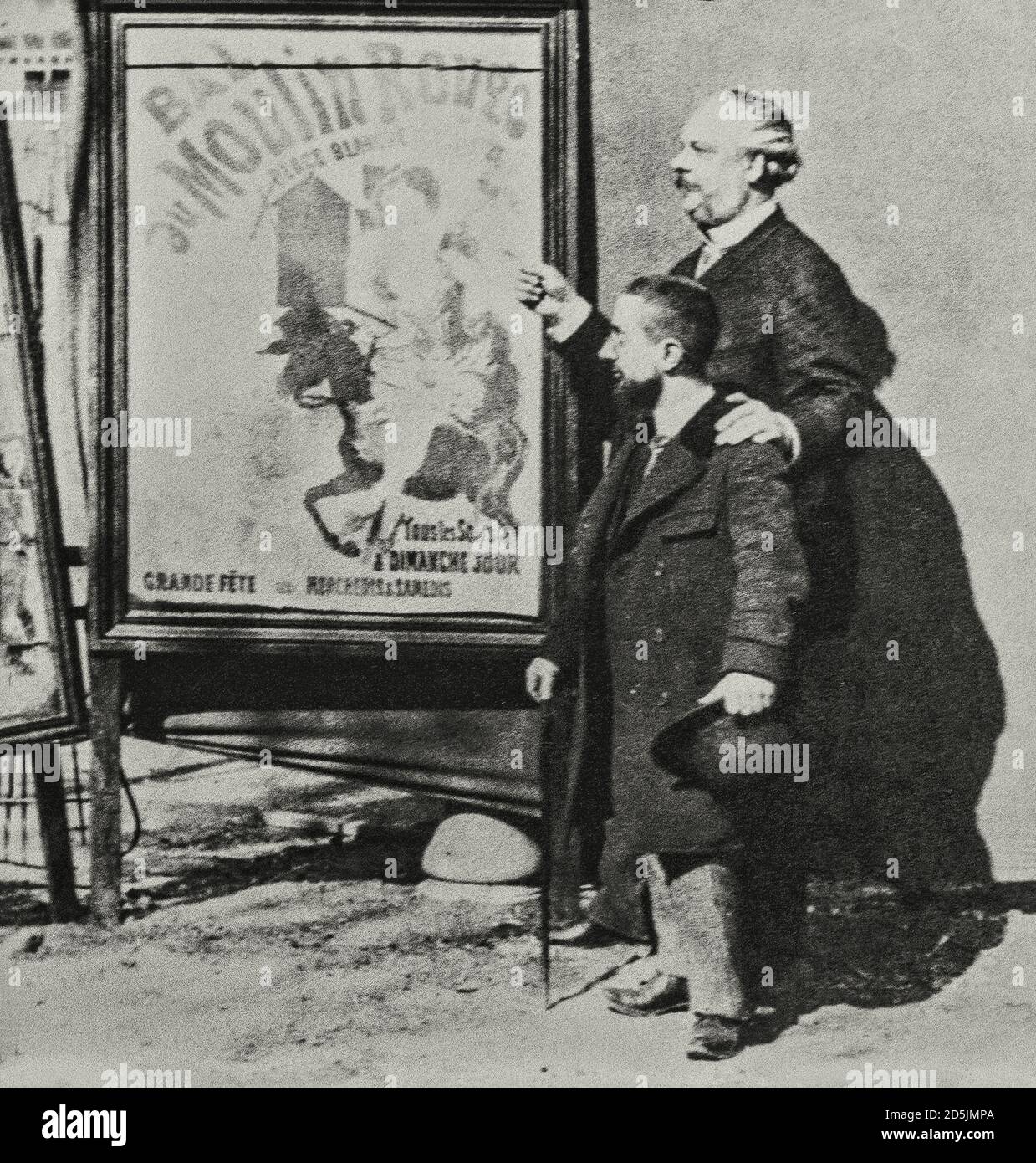 Henri de Toulouse-Lautrec assistant to Zidler, director of the Moulin-Rouge, 1892 Henri Marie Raymond de Toulouse-Lautrec-Monfa (1864 – 1901) was a Fr Stock Photo