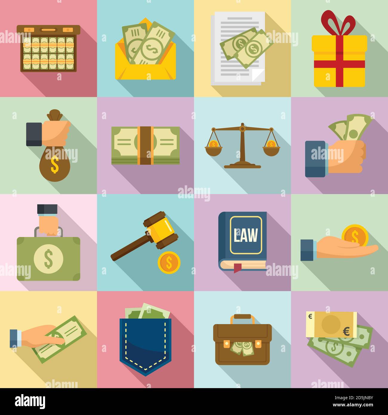 Criminal compensation Stock Vector Images - Alamy