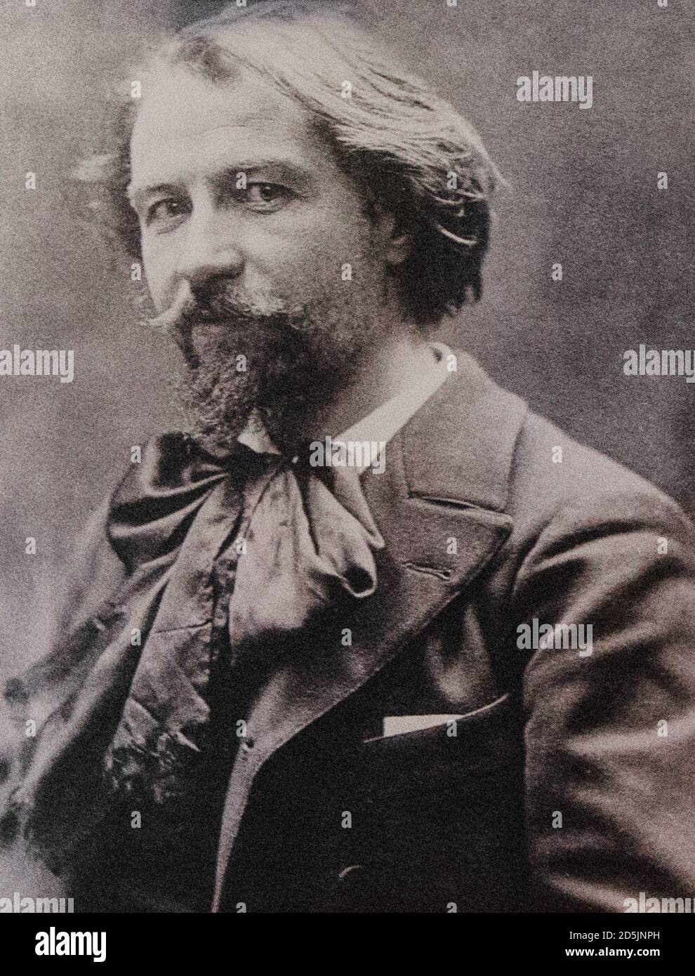 Gustave Charpentier (1860-1956) was a French composer. Stock Photo