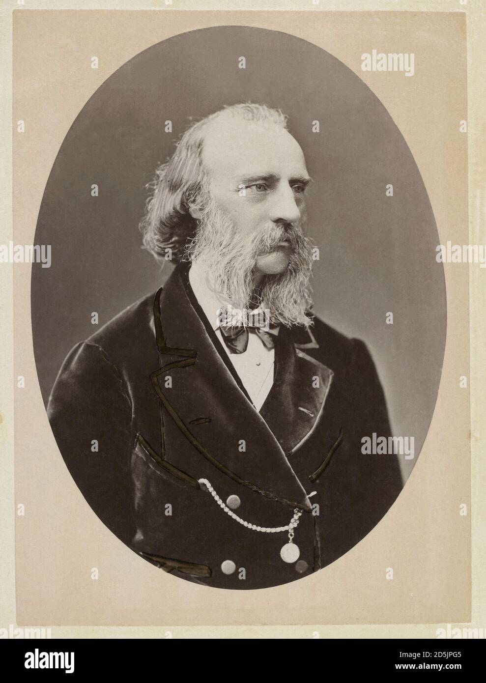 Thomas Brumby Johnston FRSE FRGS FSA (1814-1897) was a 19th-century Scottish geographer, cartographer, antiquary and pioneer photographer. In later li Stock Photo