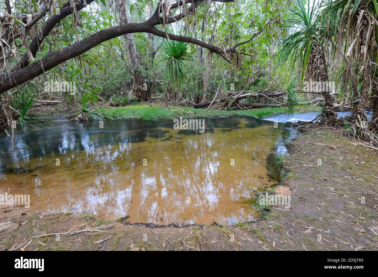 Sandy Swimming Hole in the Douglas River, Douglas Daly, Northern ...