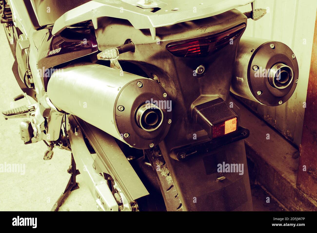 Motorcycle rear light hires stock photography and images Alamy