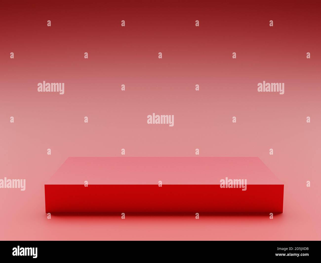 Abstract red background with concept geometric figure and blank space ...