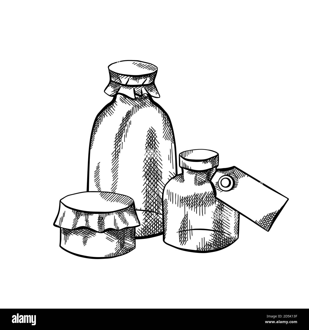Sketch of a physics or chemical laboratory experiment and equipment. Vector  pharmaceutical glass flasks, beakers and test tubes in old engraving style.  6427189 Vector Art at Vecteezy