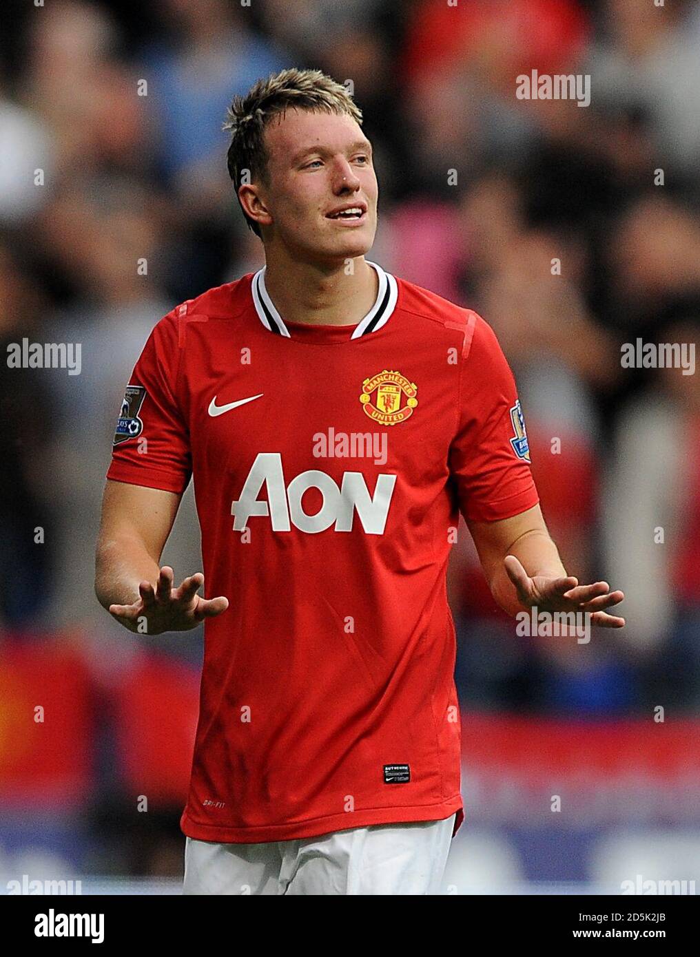 Phil Jones, Manchester United Stock Photo