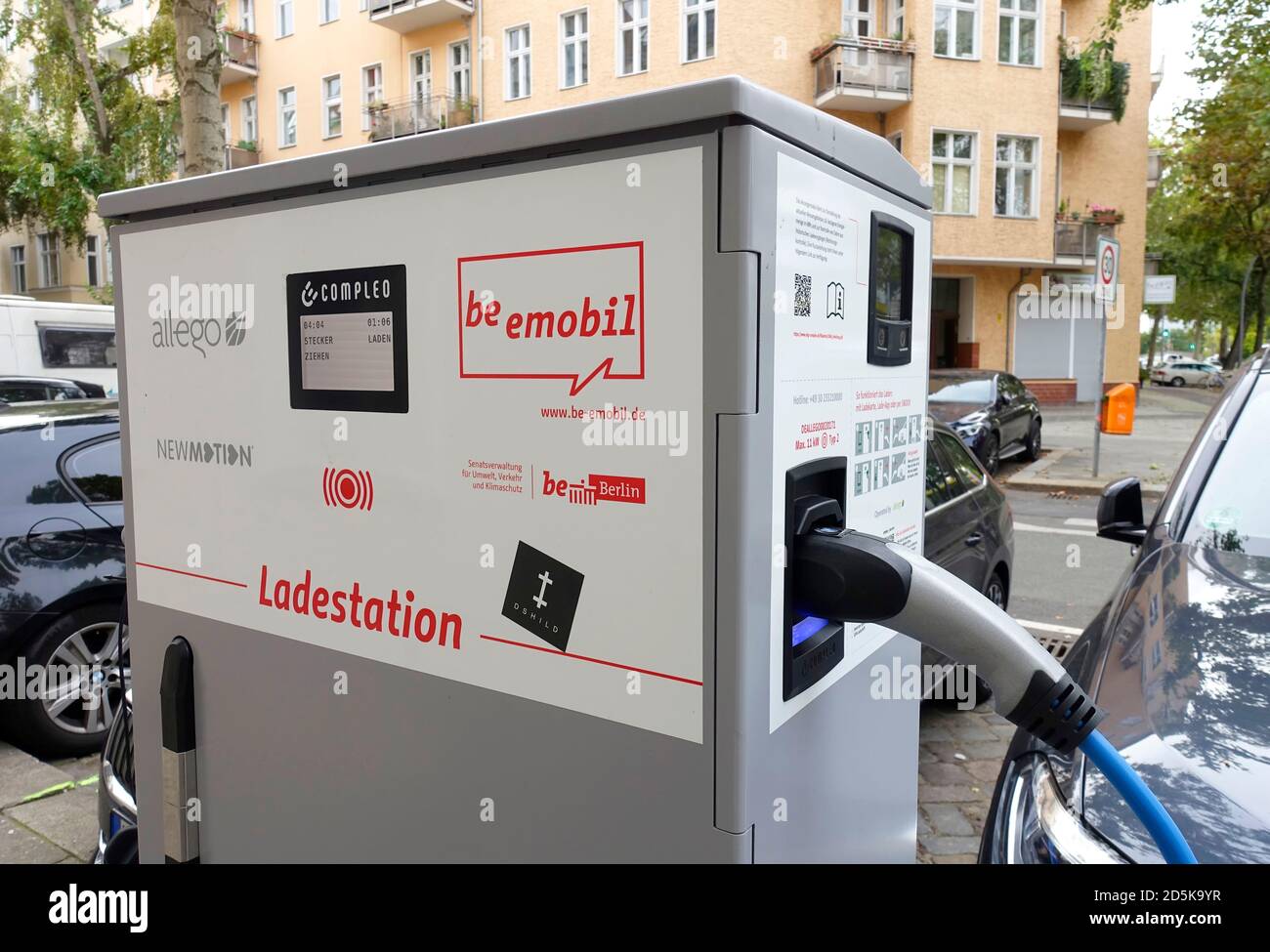Charging station for electric cars in Berlin, Germany Stock Photo Alamy