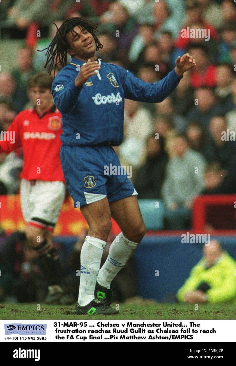 Fa cup ruud gullit hi-res stock photography and images - Alamy