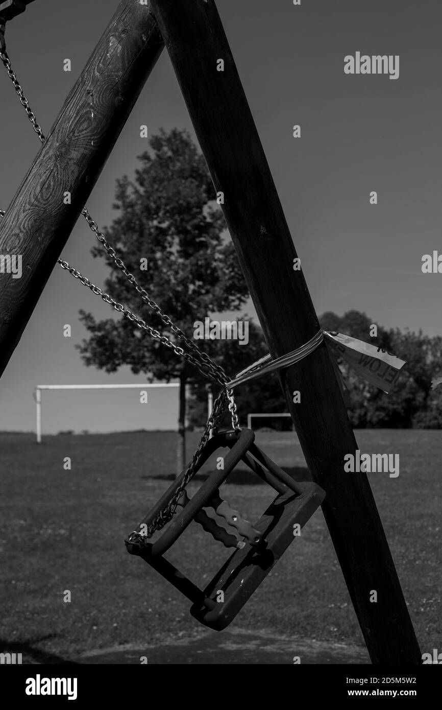 Child tied up Black and White Stock Photos & Images Alamy