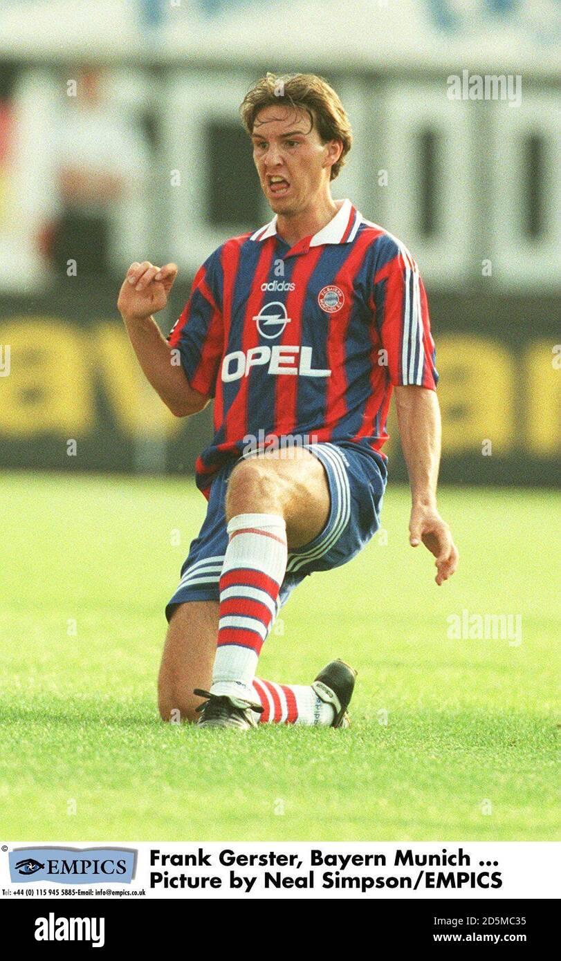 Frank Gerster, Bayern Munich ... Picture by Neal Simpson/EMPICS Stock Photo