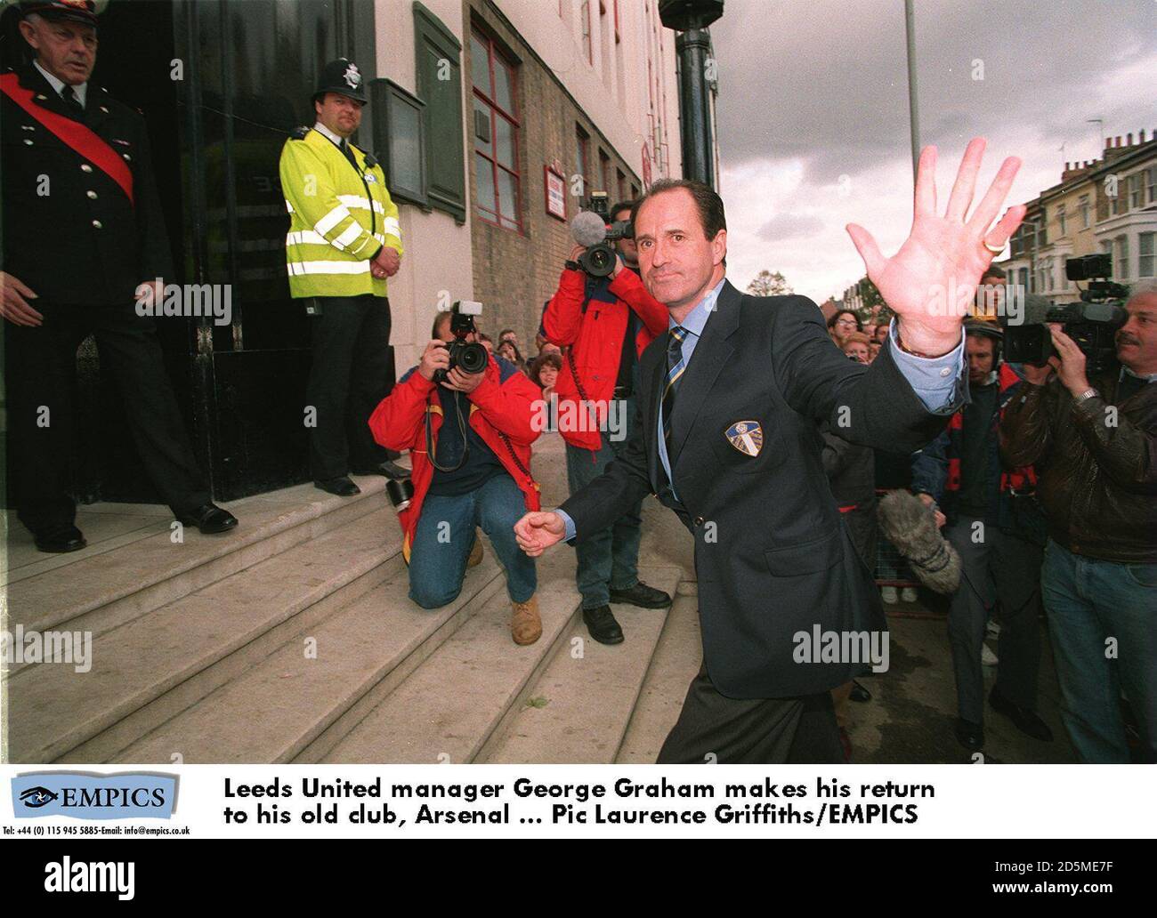 Leeds United manager Graham makes his return to his old club
