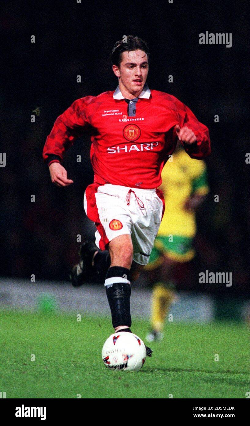 Michael Clegg, Manchester United XI Stock Photo Alamy