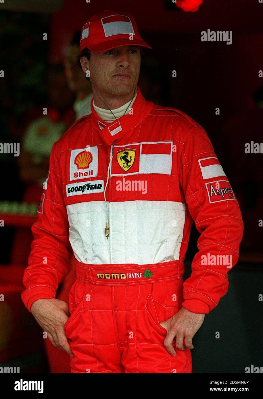 Eddie Irvine Stock Photo - Alamy