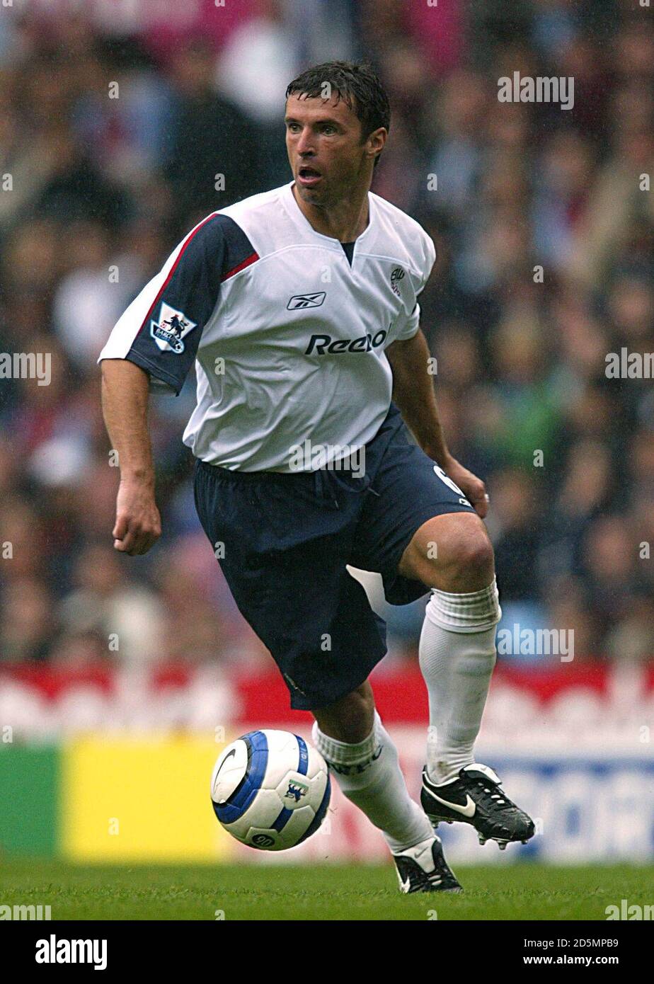 Gary Speed Bolton Wanderers Stock Photo Alamy