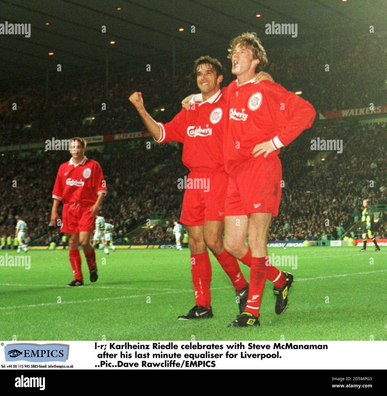 FOOTBALL CARD FUTERA LIVERPOOL REDS ANFIELD SCOUSERS 1998 #45