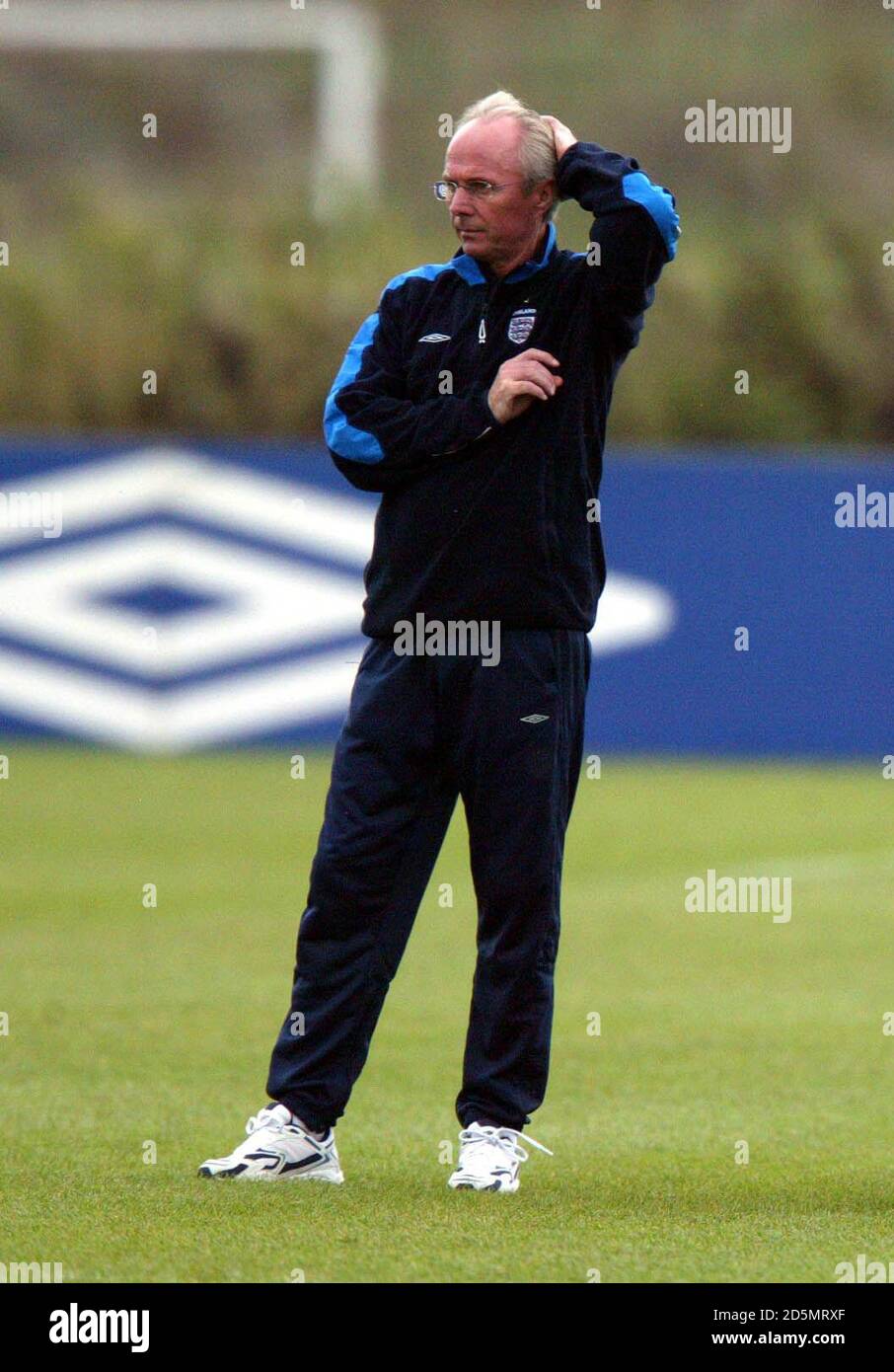 England's manager Sven Goran Eriksson Stock Photo - Alamy