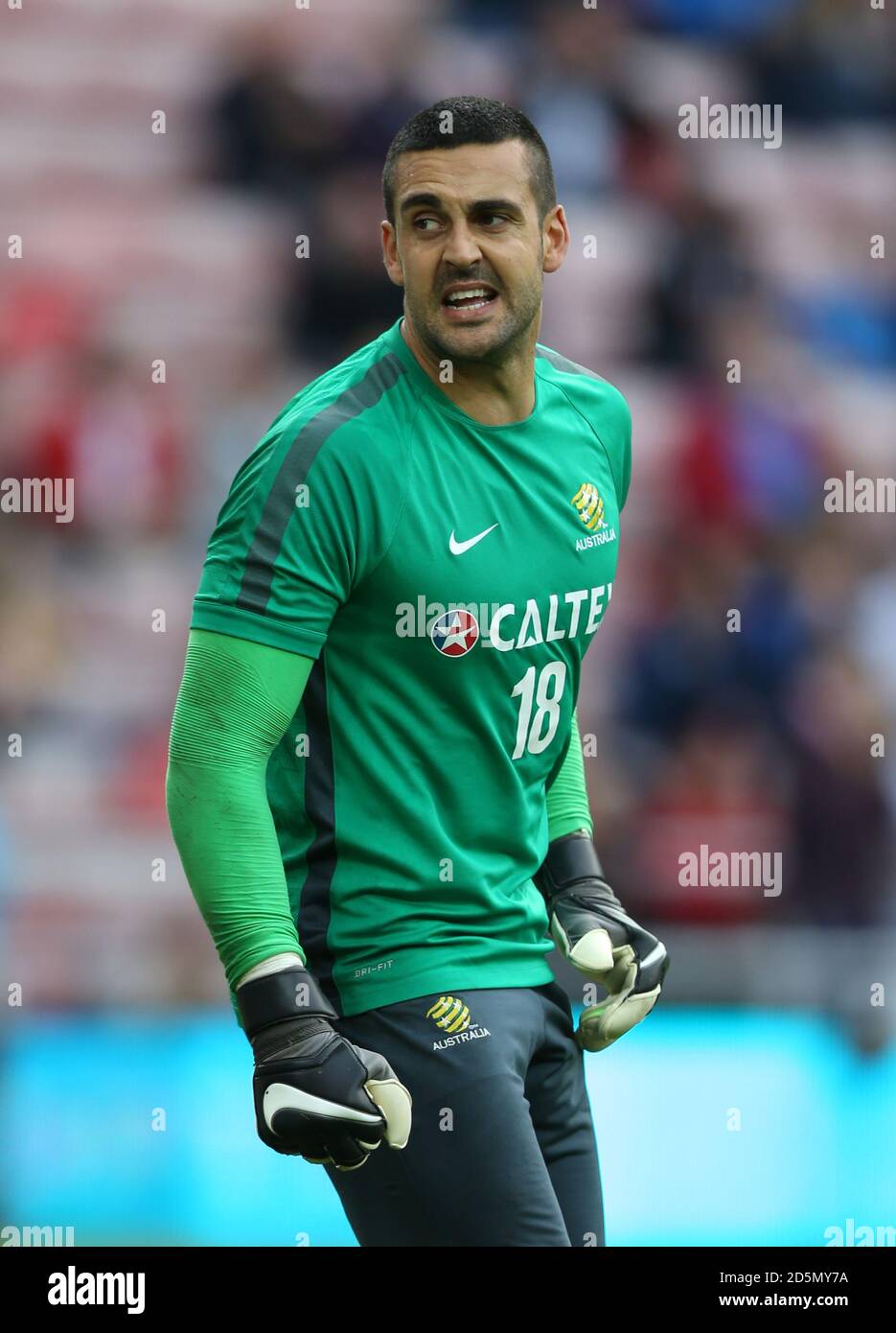 Adam Federici, Australia goalkeeper Stock Photo Alamy