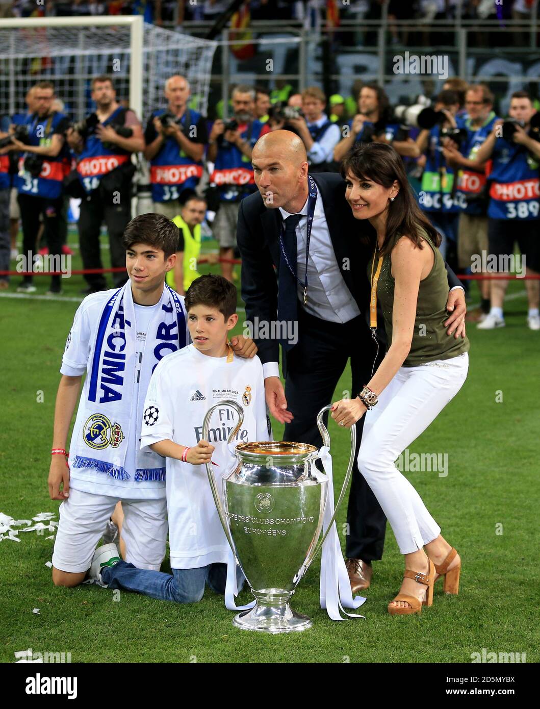 Zinedine Zidane Family 2022