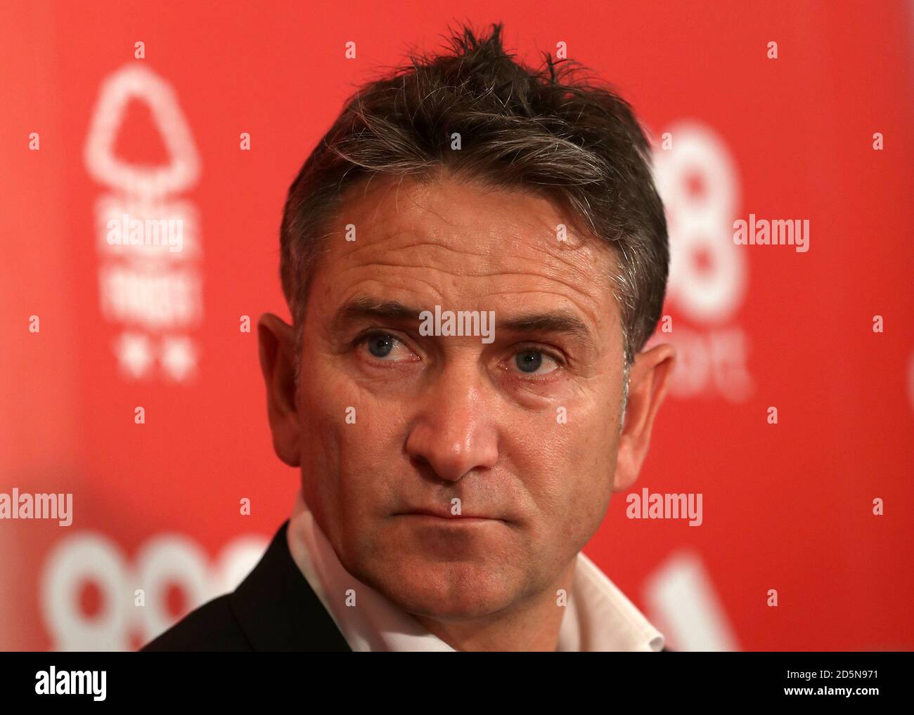 New Nottingham Forest manager Philippe Montanier speaks during a press
