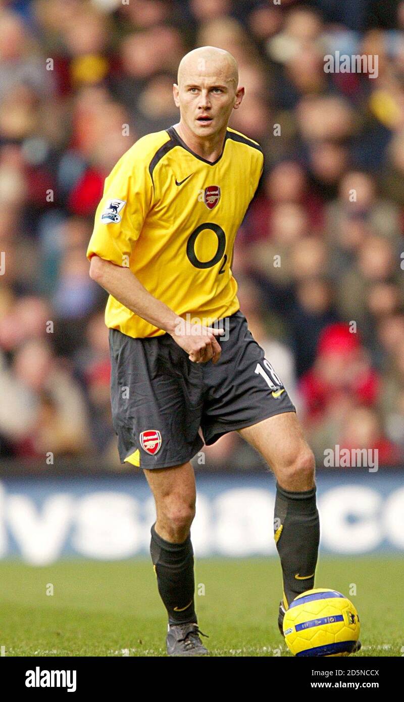 Arsenal's Pascal Cygan Stock Photo