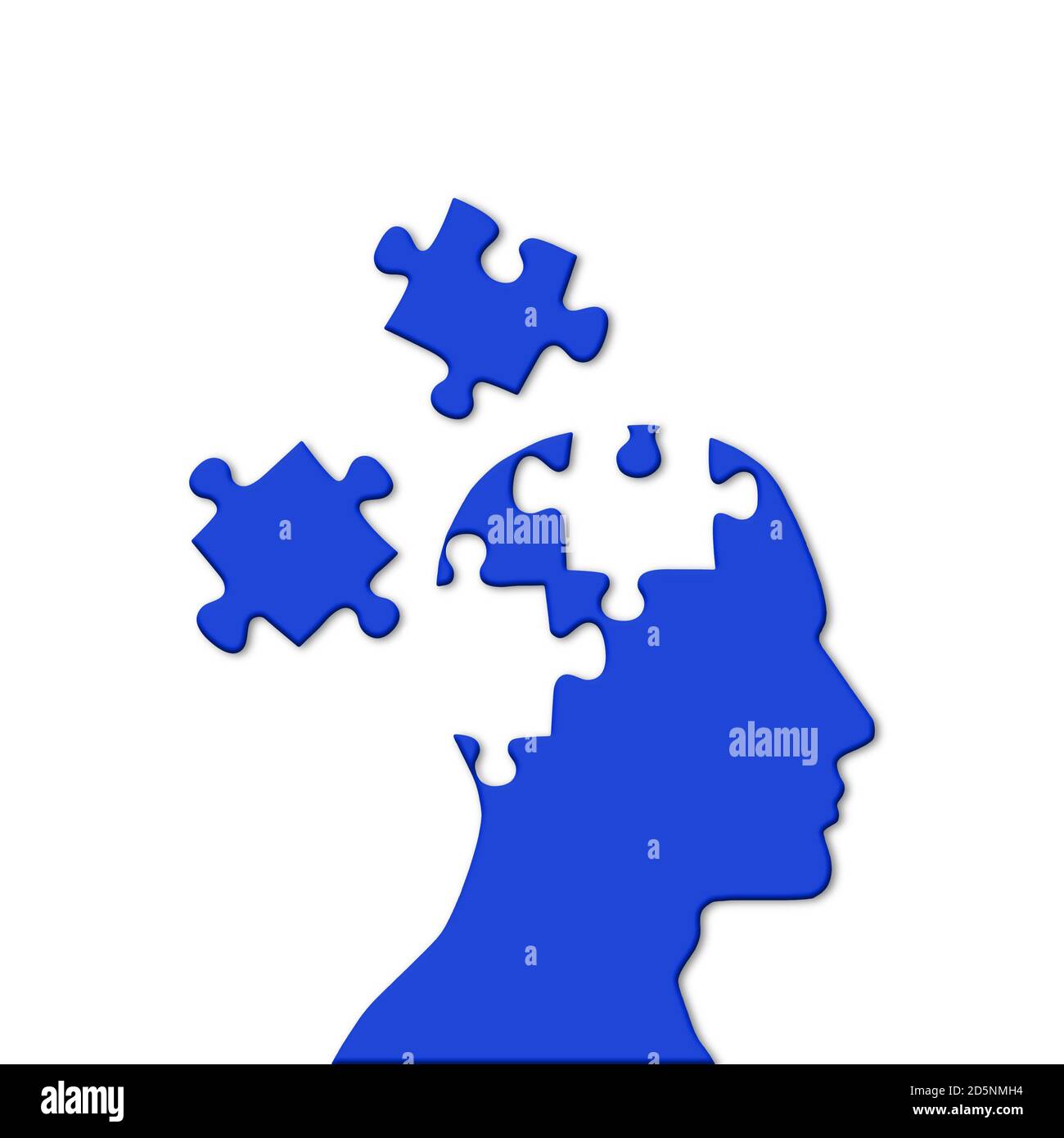 Problem Solving Brain puzzle Stock Photo - Alamy
