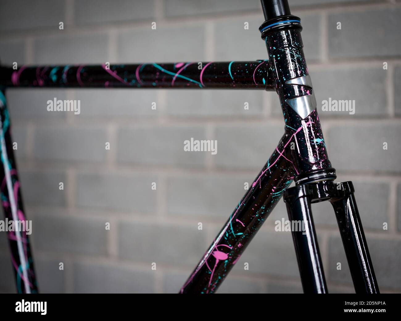 Handmade lugged all road bicycle frame by The Vandal Metalworks Stock