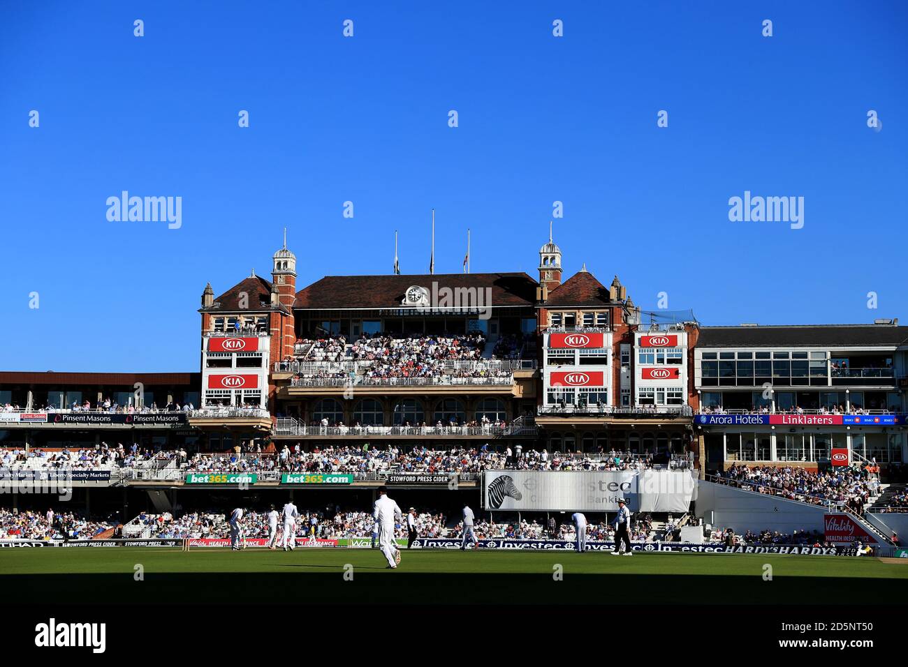 A general view of the Kia Oval during the Test Match between England and Pakistan Stock Photo