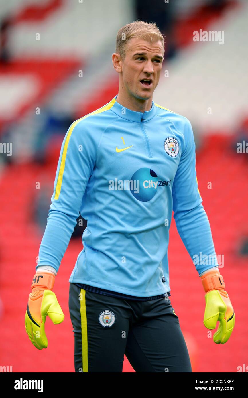 Manchester City goalkeeper Joe Hart Stock Photo Alamy