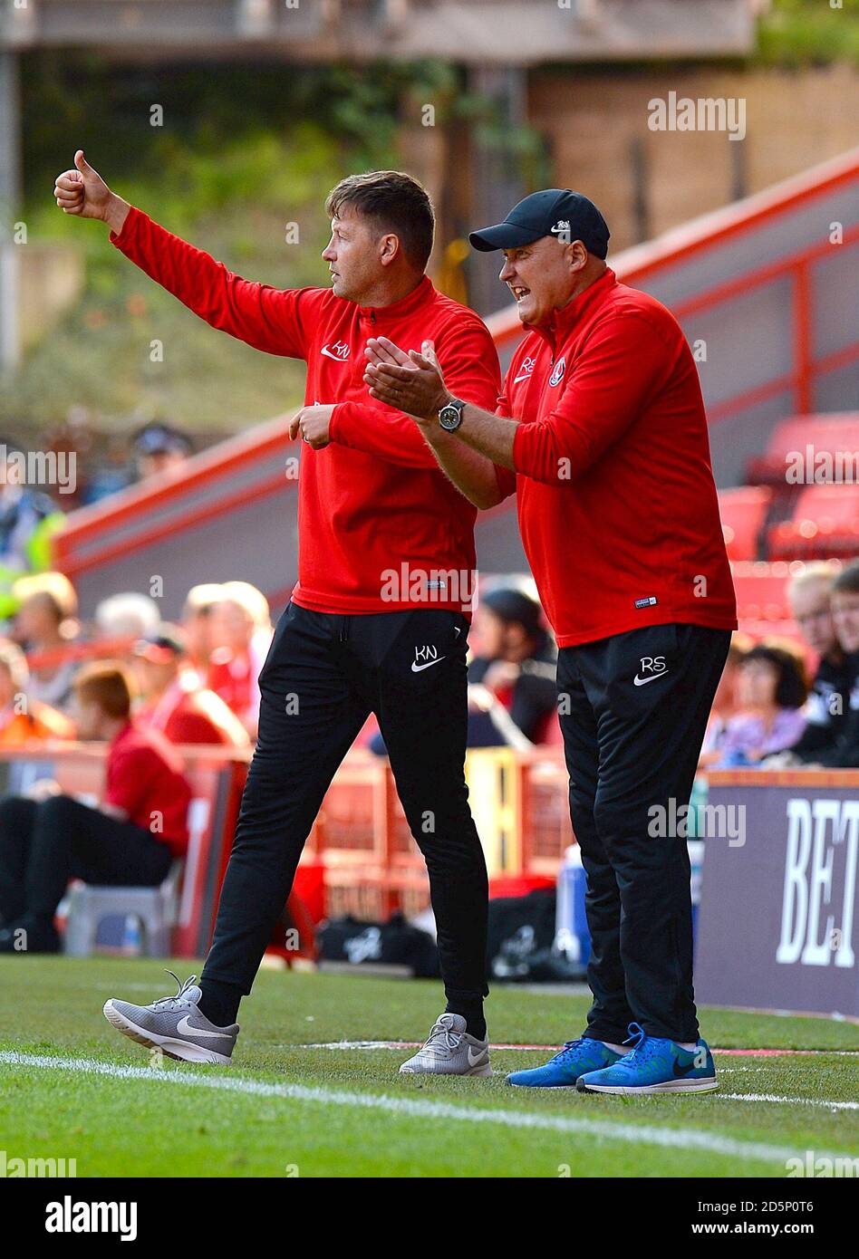 Millwall U23 Manager Kevin Nugent During Editorial Stock Photo