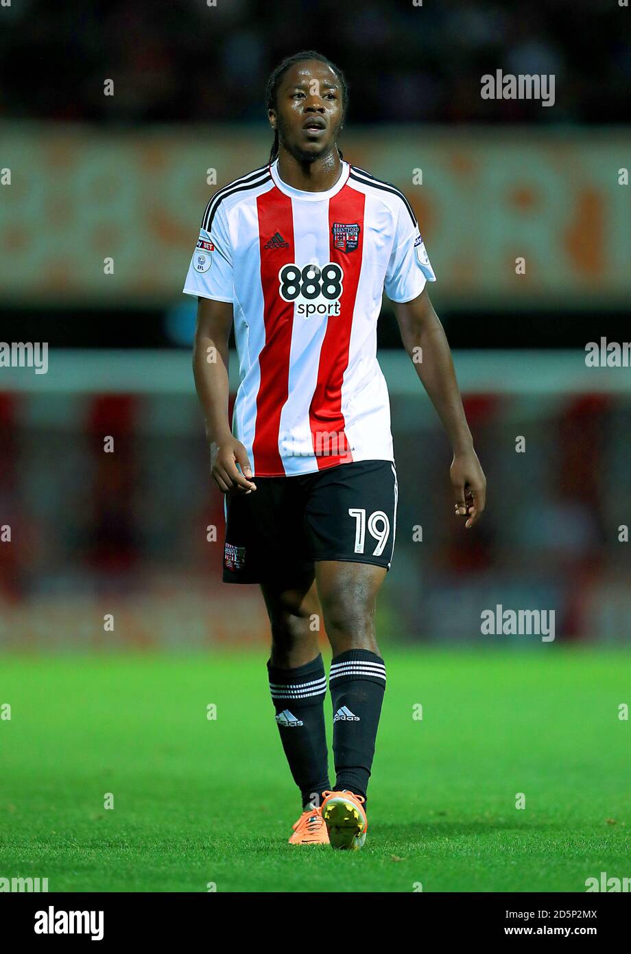 Romaine Sawyers, Brentford Stock Photo Alamy