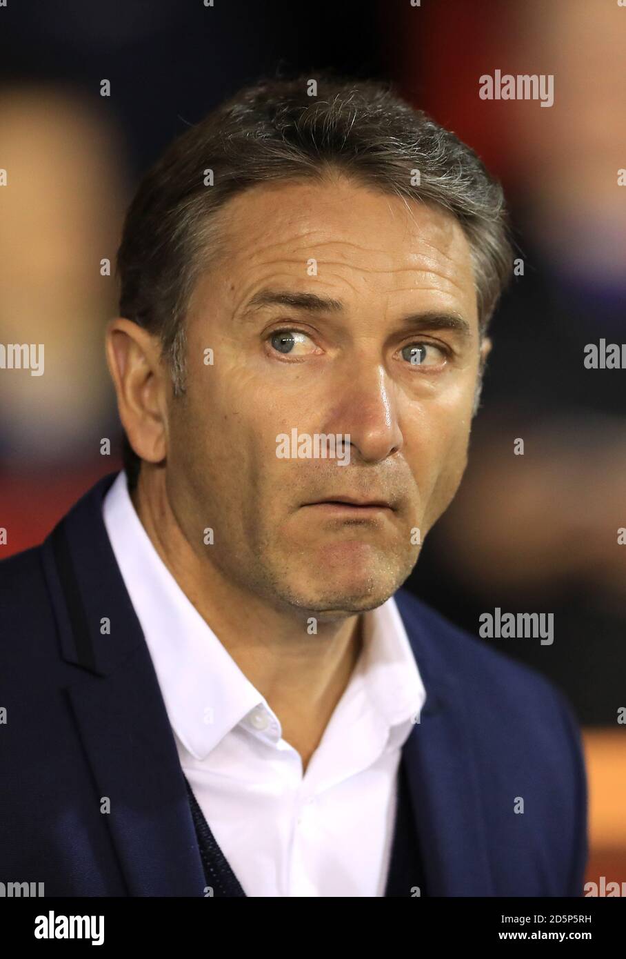 Nottingham Forest manager Philippe Montanier Stock Photo Alamy