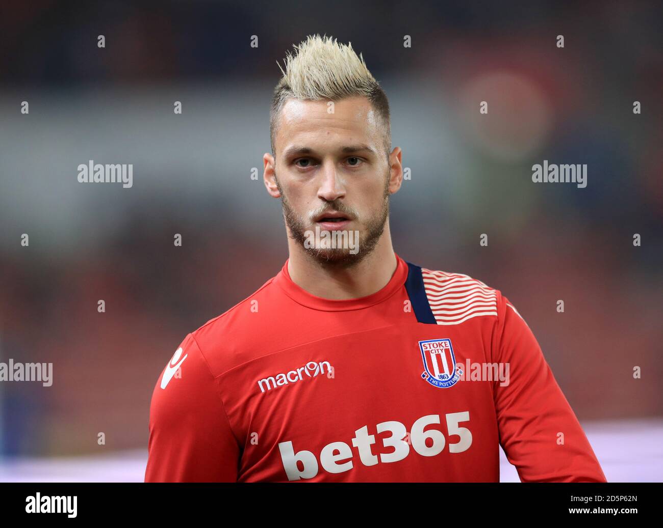 Stoke City's Marko Arnautovic Stock Photo - Alamy