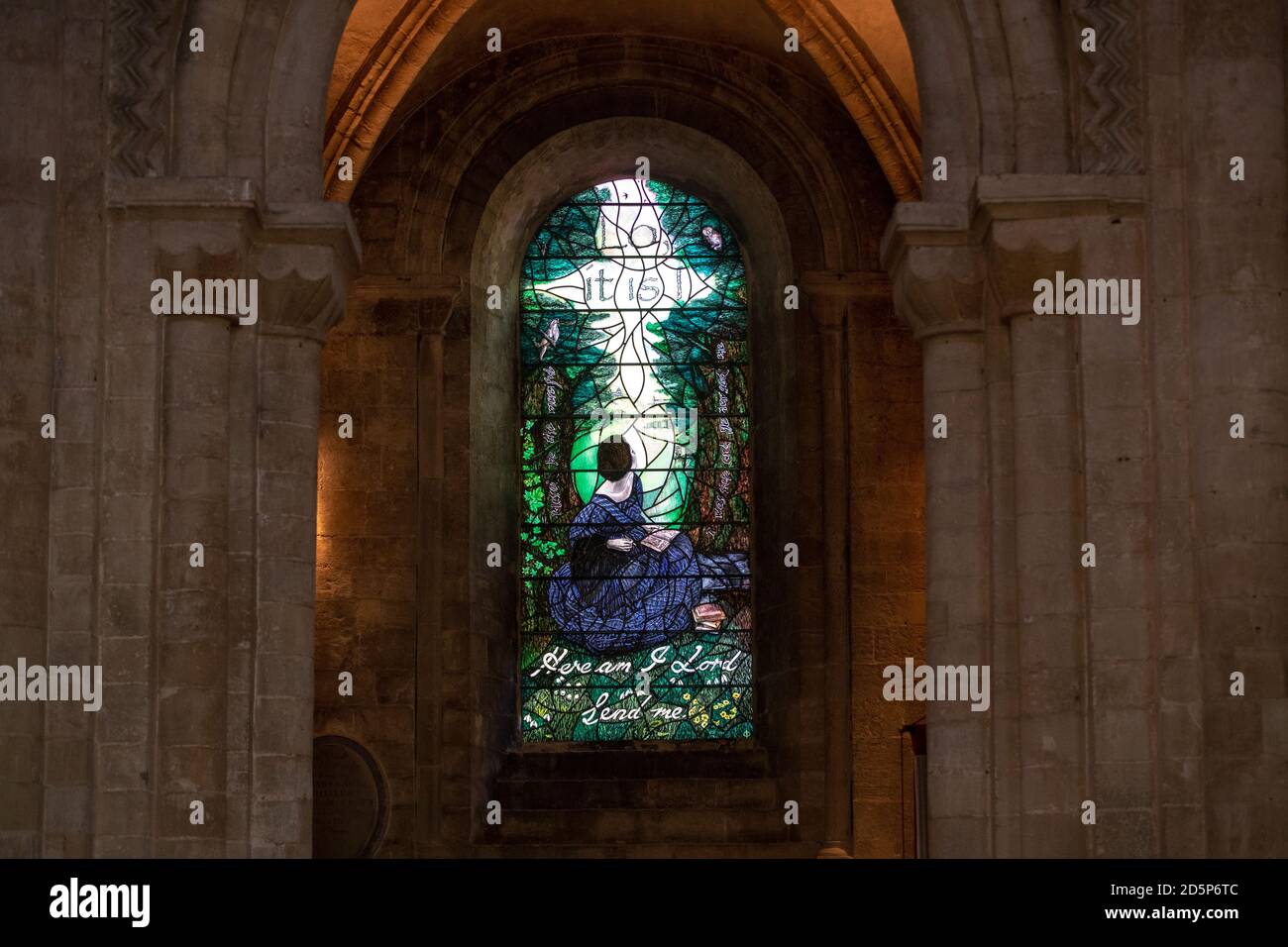 The Calling Window', Romsey Abbey, Hampshire – Florence