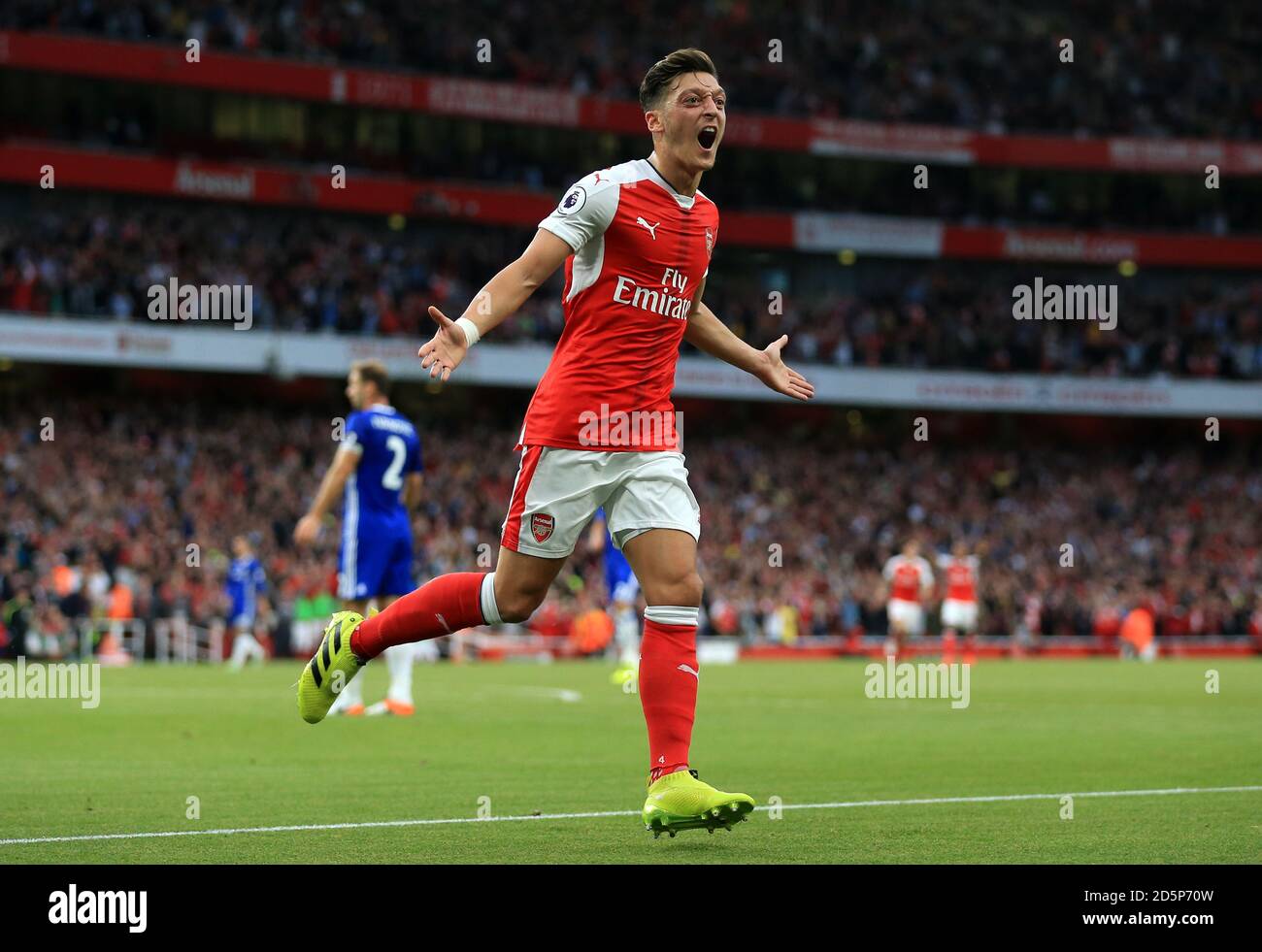 Arsenal s Mesut Ozil Celebrates Scoring His Side s Third Goal Of The arsenal-s-mesut-ozil-celebrates-scoring-his-side-s-third-goal-of-the